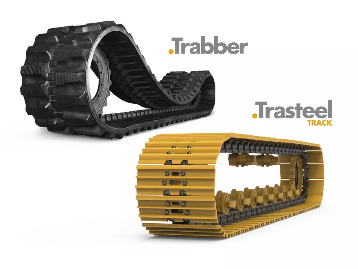 fabricación propia de tren de rodaje para maquinaria pesada